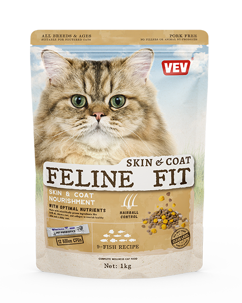 皮毛护理猫用干粮